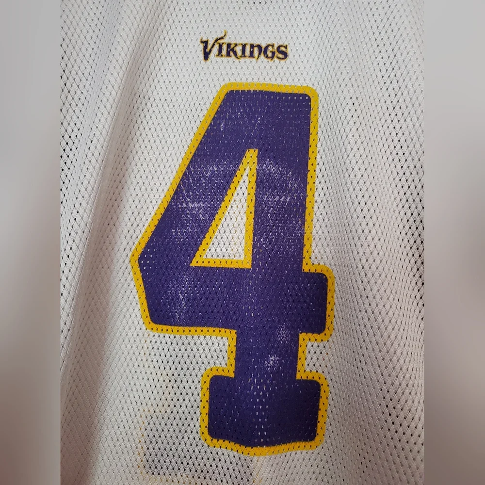 Brett Farve Minnesota Vikings NFL Jersey by Reebok. - Picture 3 of 9